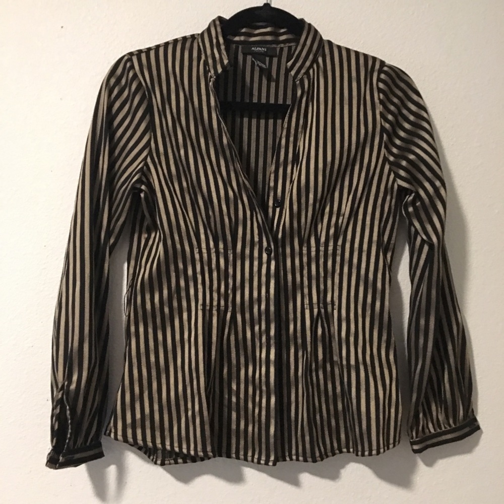 Striped blazer